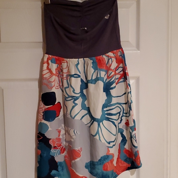 Roxy strapless summer dress - Picture 3 of 3